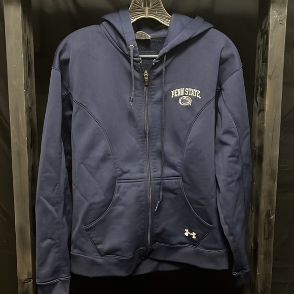 Under Armour- Penn State Full Zip Fleece Lined Hoodie - Picture 1 of 6